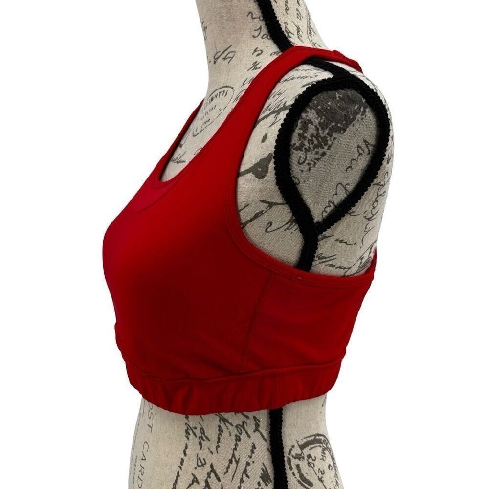 Spyder‎ Active Open Back Sports Bra Red Large - Picture 4 of 5
